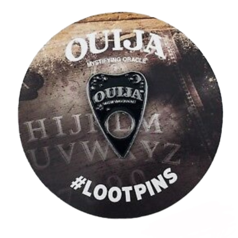 Ouija Board Pin Lootpins Loot Crate Mystifying Oracle Hasbro